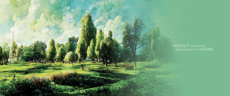 Garden, silverglades-the-legacy 3 Bedroom 2800 Sq.Ft. Apartment In Sector 59 Gurgaon 10194202
