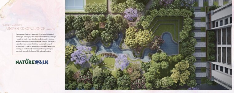 Garden, silverglades-the-legacy 3 Bedroom 2800 Sq.Ft. Apartment In Sector 59 Gurgaon 10194202
