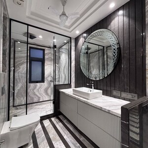 Kitchen in 4 BHK Builder Floor at Gulmohar Park – for Sale