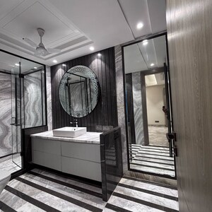 Kitchen in 4 BHK Builder Floor at Gulmohar Park – for Sale