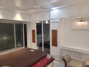 Bedroom in 2 BHK Apartment at Chandak Cornerstone, Worli – for Rent