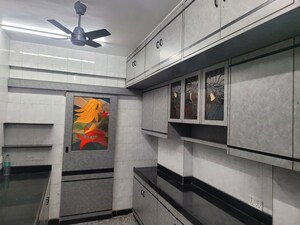 Kitchen in 2 BHK Apartment at Chandak Cornerstone, Worli – for Rent