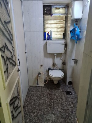 Bathroom in 2 BHK Apartment at Gurudev Apartment, Prabhadevi – for Rent
