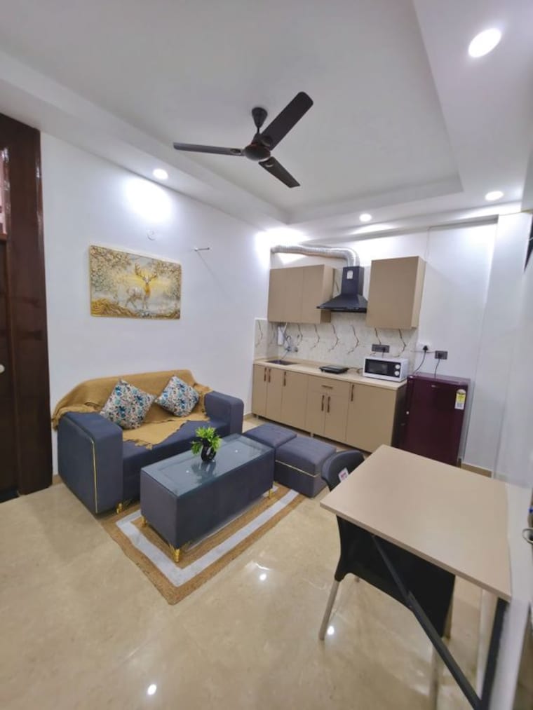 Master Bedroom, sector 30 1 Bedroom 750 Sq.Ft. Builder Floor In Sector 30 Gurgaon 10194305