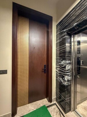 Building Lobby in 4 BHK Builder Floor at Greater Kailash I – for Rent