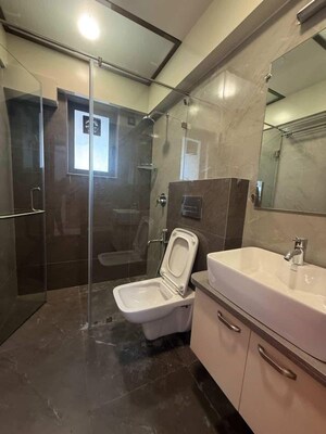 Bathroom in 3 BHK Apartment at Divine Heights Bandra West, Bandra West – for Rent