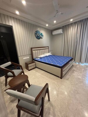 Living Room in 3 BHK Apartment at DLF Cyber SEZ, Sector 24 – for Rent