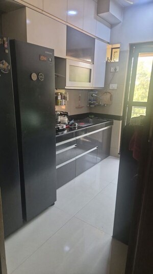 Kitchen in 1 BHK Apartment at Ahimsa Marg, Malad West – for Rent