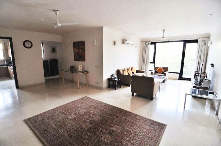 Living Room, gulmohar park 4 Bedroom 3825 Sq.Ft. Builder Floor In Gulmohar Park Delhi 10194436