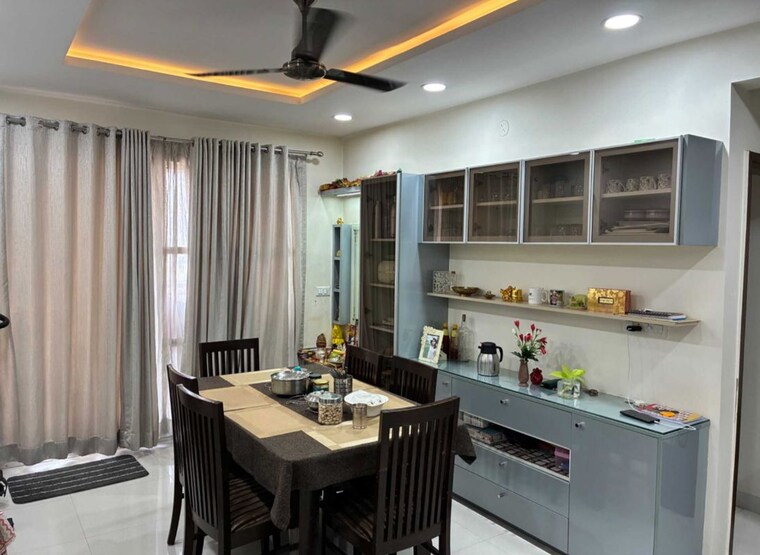Dining area, ncc-urban-one 3 Bedroom 1535 Sq.Ft. Apartment In Narsingi Hyderabad 10194423