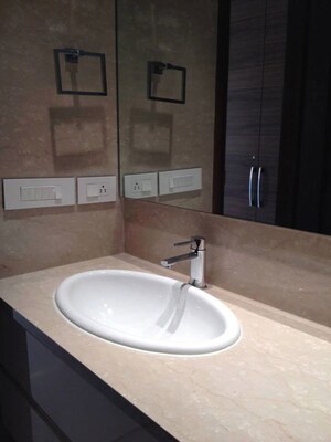 Bathroom in 4 BHK Builder Floor at Safdarjung Development Area – for Rent