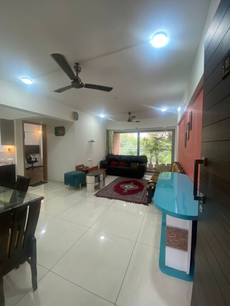 Living Room, 45-baner-street 2 Bedroom 900 Sq.Ft. Apartment In Baner Pune 10194454
