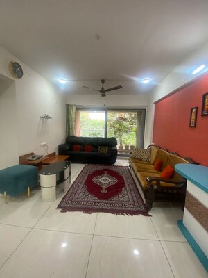 Living Room in 2 BHK Apartment at 45 Baner Street, Baner – for Rent
