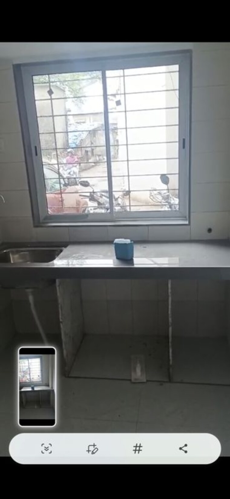 Kitchen, jogeshwari east 1 RK 250 Sq.Ft. Apartment In Jogeshwari East Mumbai 10194476