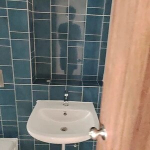 Bathroom in 2 BHK Apartment at Lodha Amara Tower 23, Kolshet Road – for Rent