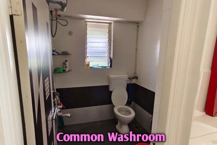 Attached Bathroom, city-tower-apartments 2 Bedroom 1000 Sq.Ft. Apartment In Kondhwa Pune 9530951