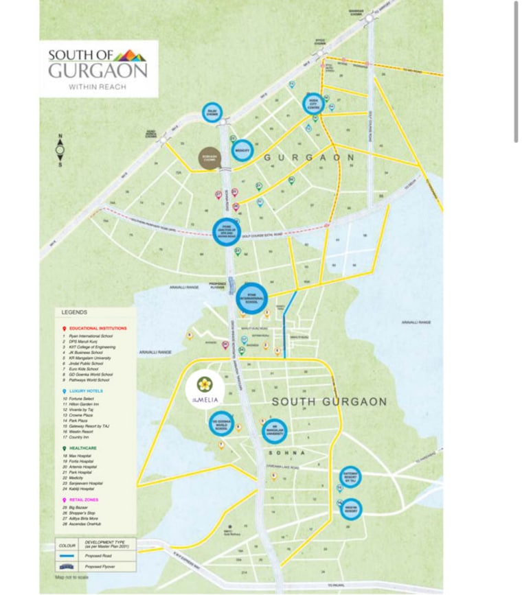 Exterior View, silverglades-the-melia 1 Bedroom 805 Sq.Ft. Apartment In Sohna Sector 35 Gurgaon 10194249