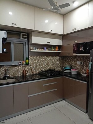 Kitchen in 2.5 BHK Apartment at Vilas Javdekar Yashwin Enchante, Kharadi – for Rent