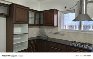 Kitchen in 3 BHK Apartment at Jayabheri Orange County, Gachibowli – for Rent