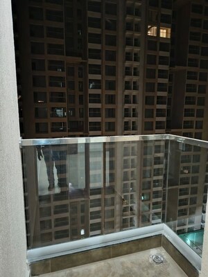 Balcony in 2 BHK Apartment at Vilas Javdekar Yashwin Enchante, Kharadi – for Rent