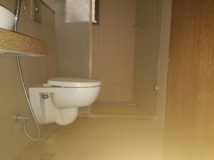 Bathroom in 3 BHK Apartment at Park Express, Baner – for Rent