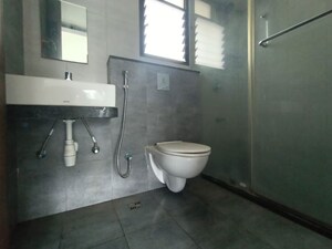 Bathroom in 3 BHK Apartment at Park Express, Baner – for Rent