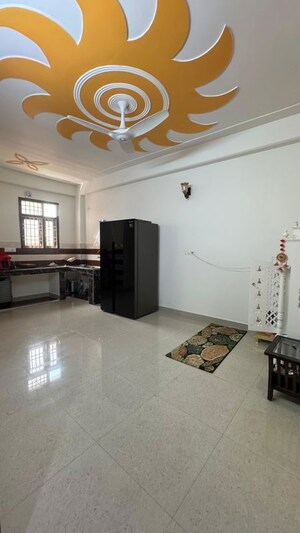 Living Room in 1 BHK Builder Floor at Palm Residency Chhatarpur, Chattarpur – for Rent