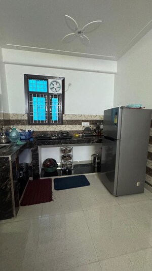 Kitchen in 1 BHK Builder Floor at Palm Residency Chhatarpur, Chattarpur – for Rent