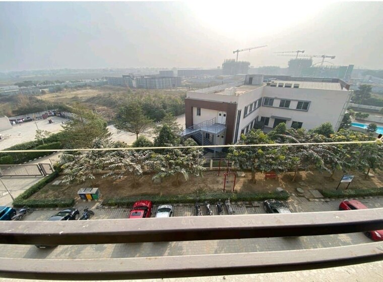 Balcony, wave-executive-floors 2 Bedroom 900 Sq.Ft. Builder Floor In Wave City Ghaziabad 10194605