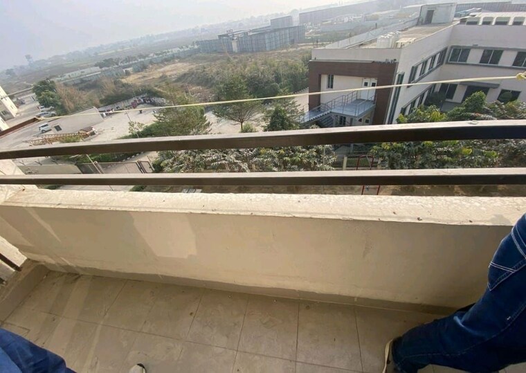 Balcony, wave-executive-floors 2 Bedroom 900 Sq.Ft. Builder Floor In Wave City Ghaziabad 10194605