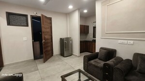 Living Room in 1 BHK Builder Floor at Lajpat Nagar ii – for Rent