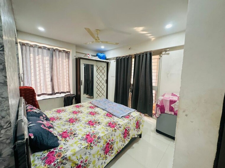 Bedroom, j-n-adiamville 3 Bedroom 800 Sq.Ft. Apartment In Tathawade Pune 10194641