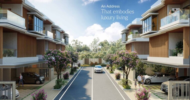 Exterior View, raghava-sage 4 Bedroom 6300 Sq.Ft. Villa In Kollur Hyderabad 10194639