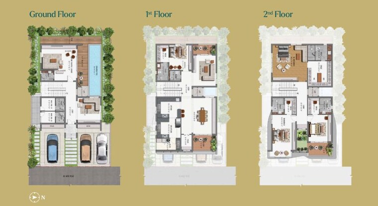 Floor Plan, raghava-sage 4 Bedroom 6300 Sq.Ft. Villa In Kollur Hyderabad 10194639