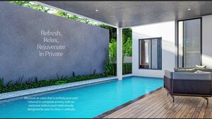 Swimming Pool in 4 BHK Villa at Raghava Sage, Kollur – for Sale