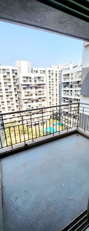 Balcony in 2 BHK Apartment at Bramhacorp F Residences, Kalyani Nagar – for Rent