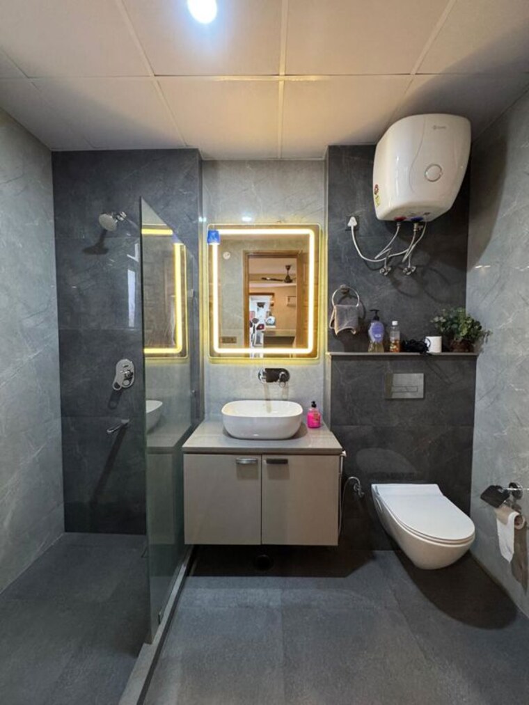 Bathroom, ansal-api-esencia 2 Bedroom 1100 Sq.Ft. Builder Floor In Sector 67 Gurgaon 10194686
