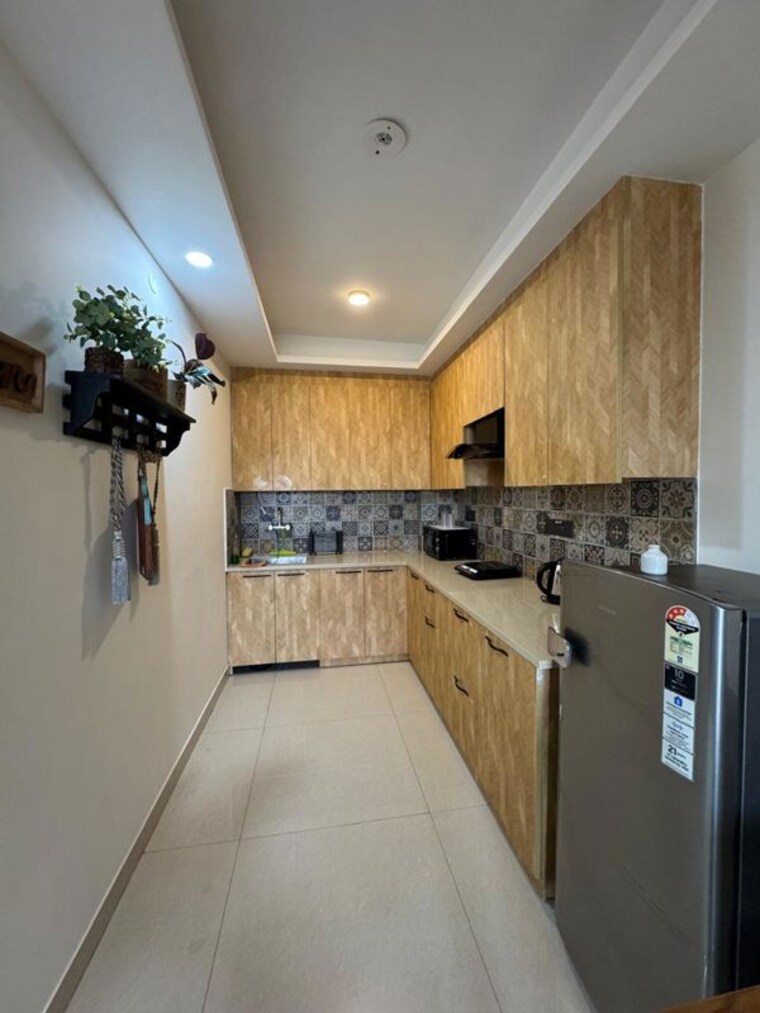 Kitchen, ansal-api-esencia 2 Bedroom 1100 Sq.Ft. Builder Floor In Sector 67 Gurgaon 10194686