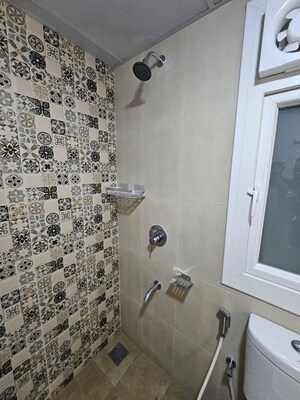 Bathroom in 1.5 BHK Apartment at Brigade El Dorado, Bagaluru – for Rent