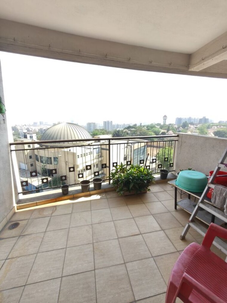 Balcony, kool-homes-signature 3 Bedroom 1110 Sq.Ft. Apartment In Undri Pune 10194798