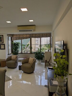 Living Room in 2 BHK Apartment at Bhaveshwar Darshan, Altamount Road – for Sale