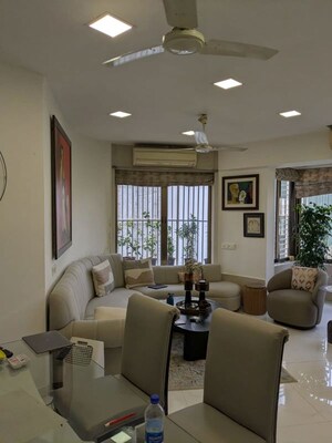 Living Room in 2 BHK Apartment at Bhaveshwar Darshan, Altamount Road – for Sale