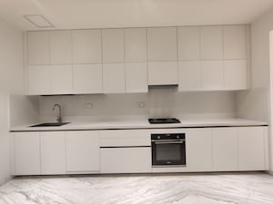 Kitchen in 3 BHK Apartment at Bhartiya City Leela Residences, Thanisandra Main Road – for Sale