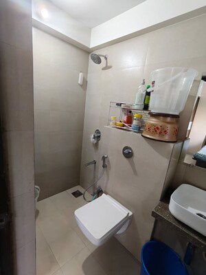 Bathroom in 2 BHK Apartment at Poddar Spraha Diamond, Chembur – for Rent