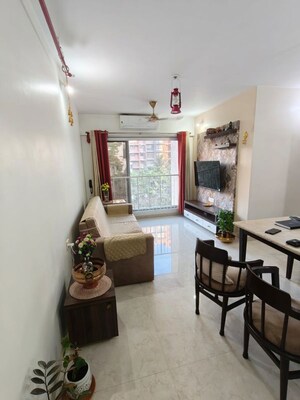 Living Room in 2 BHK Apartment at Poddar Spraha Diamond, Chembur – for Rent