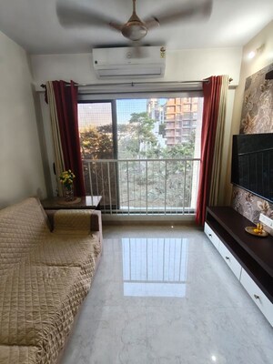 Living Room in 2 BHK Apartment at Poddar Spraha Diamond, Chembur – for Rent