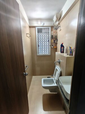 Bathroom in 2 BHK Apartment at Poddar Spraha Diamond, Chembur – for Rent