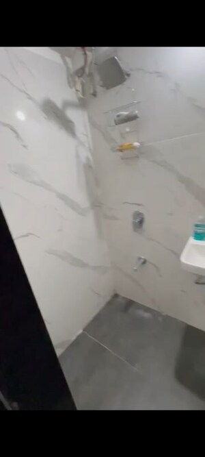 Bathroom in 1 BHK Apartment at Prabhadevi – for Rent