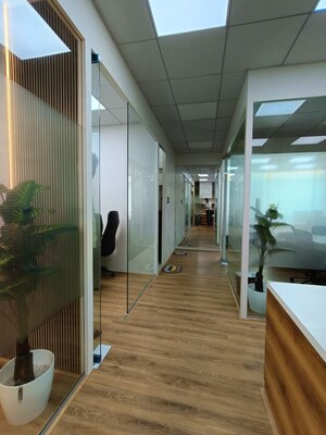 Building Lobby in  Office Space at Real Tech Park, Vashi Sector 30a – for Rent