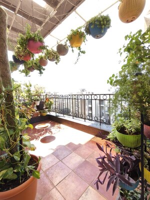 Balcony in 2 BHK Apartment at Nyati Eternity, Mohammadwadi – for Sale